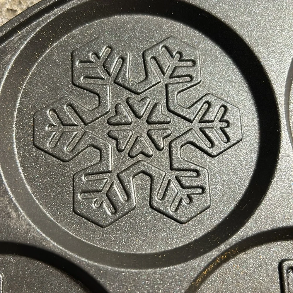 Pancakes frying pan Merry Christmas! Happy Holidays!